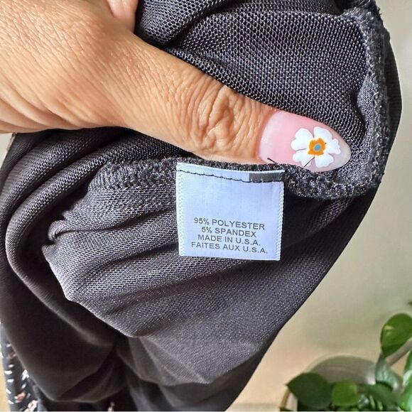 MISA Los Angeles Floral Rebecca Ruched Maxi Dress in Autumn Ditsy Mesh - Picture 10 of 11